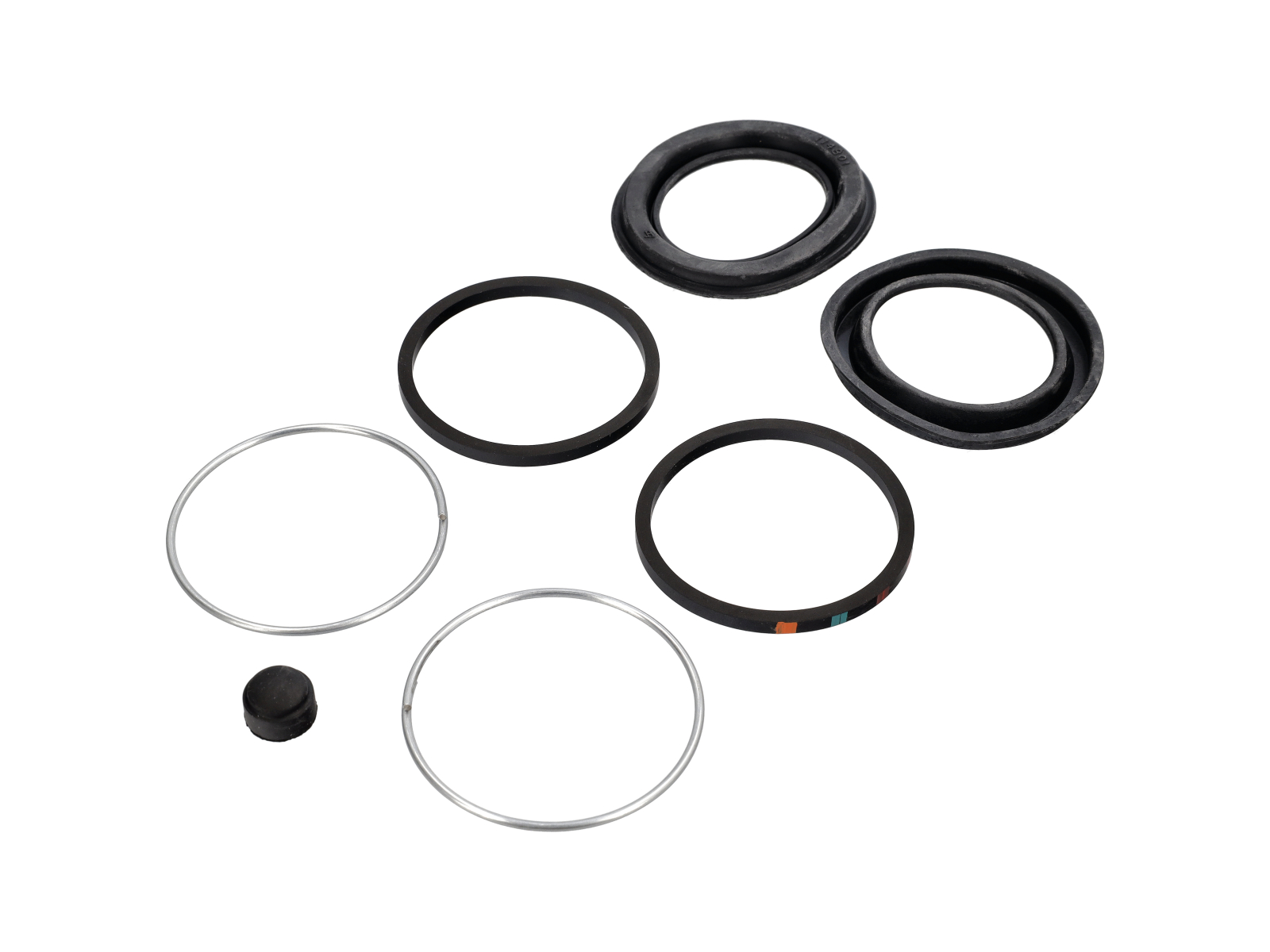 Front Brake Caliper Piston Gasket Repair Kit - Audi VW Seat Skoda - 1J0698471