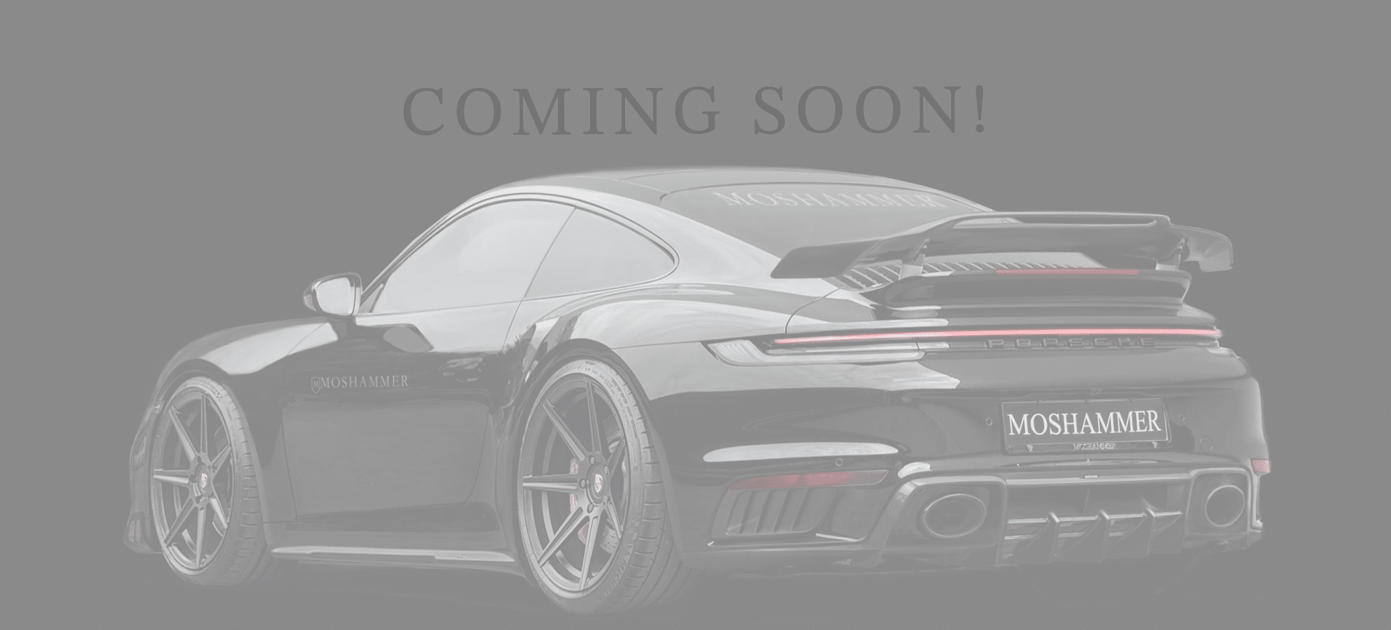 Buy Porsche 992 (911) 2019>> 992 Turbo 3.8L Moshammer | Design 911
