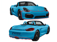 SportDesign package. Porsche 981 Boxster / 981 Boxster S - 98104480078, 98104480079, 98104480080, 98104480081, 98104480082, 98104480083