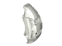 Brake caliper, Front. Porsche Taycan >>02/2020 - 9J1615123C, 9J1615124C