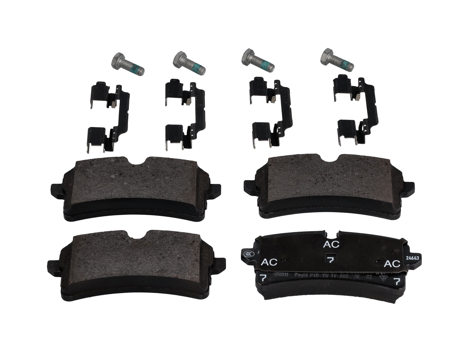 Porsche 95B Macan Brake pads rear 95B698451G 95B698451B 95B698451G