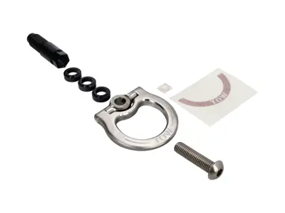 Rennline Folding Tow Hook. Porsche 911/964/993/996/997/Boxster/Cayman/944T/968 - E13.08, E1308