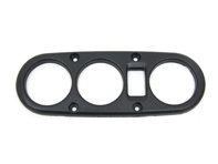 Seat switch trim, in satin black. Porsche 911 / 928 - 9285215610301C