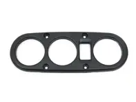Seat switch trim, in satin black. Porsche 911 / 928 - 9285215610301C