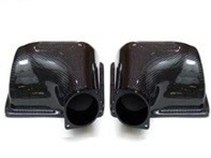 DESIGNTEK Carbon Fiber Air Box Covers for Ferrari F430 Berlinettas and Spiders 2005+ - 1803104301