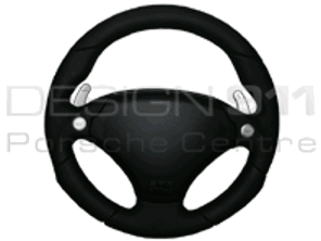 Steering Wheel Daytona GT - Black Leather - RAID
