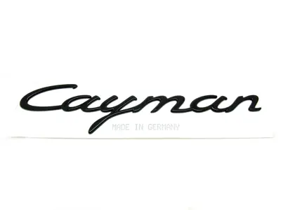 CAYMAN - Badge for Porsche 987C Cayman R - 98755923706, 987.559.237.06