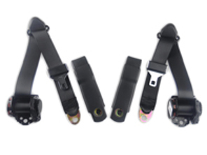Retractable 3-point inertia reel front seat belts. Porsche 968 - 968 - SA-50532