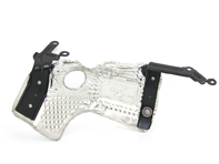 Exhaust catalytic converter heat deflector. Porsche 997.2 / 987.2 Boxster / 987.2 Cayman - 99711320830, 99711320930, 98711320930, 98711320830