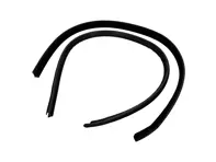 Door OUTER Slot Window Scrapper Seal PAIR. Porsche 928 1978-95 - 92853732104, 92853732204, 92853732103, 92853732203 - PTSDA
