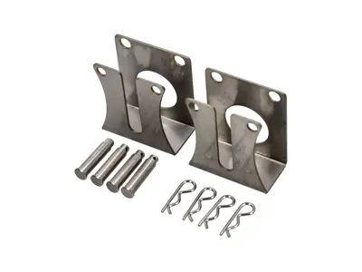 Rennline gear shift cable retaining bracket set, gearbox end. Porsche 986 / 996 / 987 / 997 - TR19