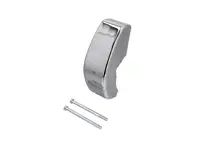 Front bumper chrome over rider (horn). Porsche 911 1965-68 - 90150503126, 90150503226 - PS5904, PS5903, 1684100286, 1684100276, 9313, 9114