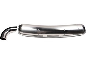 Exhaust muffler / silencer rear box. With TÜV/EEC approval Porsche 911 1975-89 - 1620606500, 92.502SL, 92501SL, 93011102200SL, 93011104300SL, 93011102200, 93011102203, 93011104300 - 1620606500