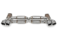 Exhaust Supersport RACE X-Pipe Exhaust System (incl. Cat bypass). Porsche 991 Turbo / Turbo S - 99111173170, 99111173171