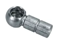 Ball socket linkage, SILVER. Porsche 356 - 90016900802 - JG.008.02