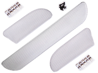 Rennline Front bumper wire mesh grill kit Black. Porsche 987 Cayman - E1002