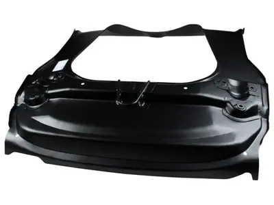Front floor section with suspension mounts and tow hook. Porsche 911 01/1963-07/1973 - 1683101700, 90150158021, 90150158020, 91150158001, 91150195500, 91150195500GRV - 1683101700