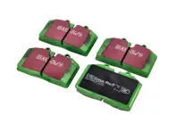 EBC GREEN Brake Pads Rear. Porsche 928 85-92 - 96535293904, 96535293905, 95135193901, 95135193904, 96435193902, 96435193903 - DP2612