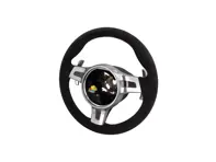 SportDesign steering wheel in Black Alcantara. Porsche 991 (911) / 981 Boxster / 981 Cayman - 99104440009, 991044400011, 99104440010