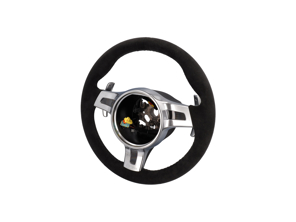 SportDesign steering wheel in Black Alcantara. Porsche 991 (911) / 981 Boxster / 981 Cayman - 99104440009, 991044400011, 99104440010