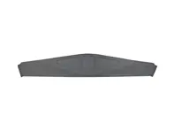 Firewall panel front without hinge pockets. Porsche 356 Pre-A - 356 51205, 35651205 - PP160H, P160H