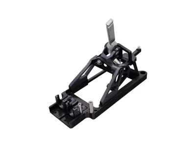 Adjustable short throw shifter console. Porsche 996 / 997 / 987 / 986 6 SPEED - 3601009969, 99642401005, 99742498300, 99742401000