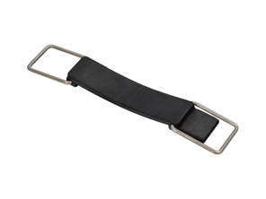 Rubber strap with metal clips for car jack. Porsche 911 74-75 / 914 - 91472202110