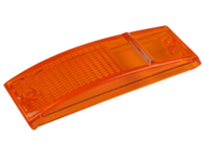 Side indicator lens, Yellow. Porsche 911 74-89 - 91163192000, 1696001470, 1696001480, 91163192000, 91163195700
