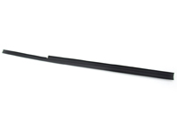 Outer door trim, Black. Porsche 911 / 964 Cabrio / Targa - 9115310415070K, 9115310425070K