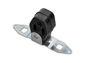 Mid exhaust hanger support with rubber. Porsche 955/957 Cayenne - 113-990, 95511122740, 95511122730, 7L0253144D, 7L6253144D, 7L8253144