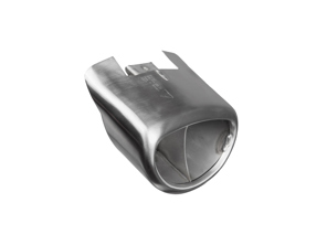 Exhaust tail pipes. Porsche 986 Boxster 2.7L 2003>> - 99611125301, 99611125302