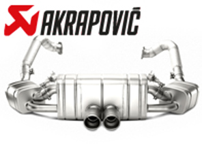 Akrapovic Slip-On Line Titanium Exhaust System for Porsche 981 Boxster Spyder / 981 Cayman GT4