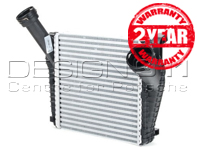 Charge air cooler. Porsche 957 / 958 Cayenne 3.0L Diesel 2007-18 - 95511063910, 95511064010, 95811064010, 7L6145803D, 7L6145804A, 8ML376729561, 8ML376729571, 95511063911, 95511064011, 958145804A, 958145803A - CI141000P, CI142000P