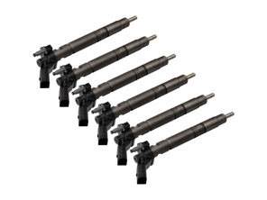 High pressure injector SET OF 6. Porsche 958 Cayenne Diesel 3.0L 2012>> - 95811012811, 95811012810, 0870218, 0445117021