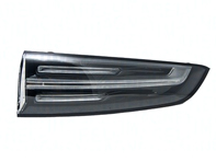 Black rear lamp outer section. Porsche 9YA Cayenne - 714020630809, 714020630709, 9Y0945095K, 9Y0945096K, 9Y0945095B, 9Y0945096B