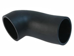 Intake boot for K-Jet lower housing. Porsche 911 Turbo 1975-89 - 93011013702, 847603069832, 1615300600 - URO-010668
