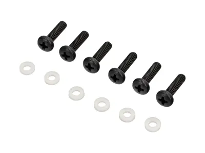 Rear light screw and washer set in BLACK. Porsche 911 70-89 / 959 - PCG63191101