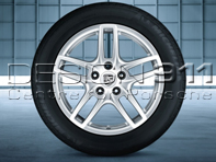 19'  Cayenne Turbo Alloy Wheels & Winter Tyres Original Porsche - 95804460063, 95804460043, 95804460064, 95804460044