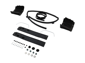 Restoration Rear Bumper Seals Kit. Porsche 911 1983-89 - 91179950515, 91179950516, 91150537600, 90151179121, 90002508001, 90008402601, 91150534503, 9115051000170A, 9115050990470A, 91150532700, 9145522331001C, N0111856, 90002500804, 91150534700, 91150308505