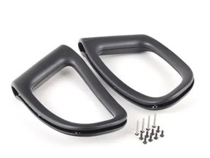 Seat rosette set for one seat Porsche 996 GT3 - 99652190590, 996.521.905.90, 996 521 905 90