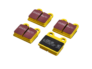 EBC YELLOW Brake Pads 'Fast Road' Rear. Porsche 911 / 912 / 914 - 91135293901, 91135293902, 91135295004, 91135295006, 91135295007 - DP4105R