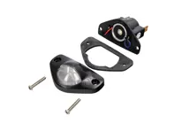 Number plate light with LED bulb. Porsche 911 / 964 - 91163162004 - LIG004