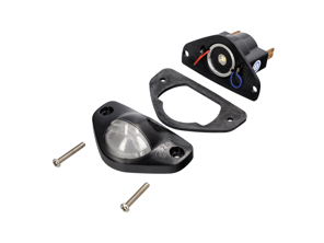 Number plate light with LED bulb. Porsche 911 / 964 - 91163162004 - LIG004