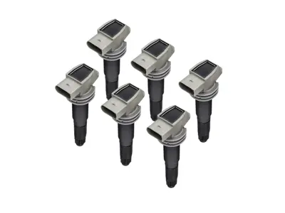 Ignition coil packs (PACK OF 6). Porsche 997.2 / 991.1 / Boxster / Cayman - 9A160210401, 9A160210401, 9A160210402, 9A160210403, 9A160210406, 9A160210407, 0040102005, 0040102052, 00004399001, 9A160210400, 9A160210404, 9A160210405 - ZS052, ZS052
