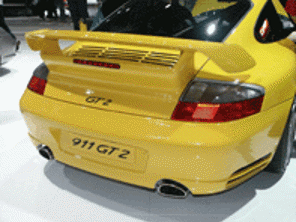 Rear Spoiler/Aerofoil GT2 Look Porsche 996 Coupe Models - 996512996208, 996512996408, 996512996308