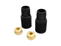 Shock absorber bump stops and dust covers. Porsche 987 Boxster / 987C Cayman 2006-2012 - 98733330100, 98633350501, 98633350101