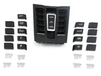 Centre console combined switch repair kit. Porsche 991.1 2014-15 Cabrio - 99161396705DML, 99161396707DML, 99161396705, 99161396707