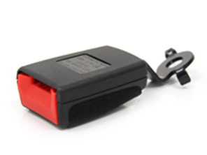 Rear seat belt buckle. Porsche 991.1 / 991.2 - 99180318500, 99180318600