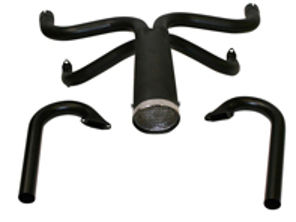 Exhaust Manifold / Header System. Porsche 356 A/B/C - 1620100900, PO-92710
