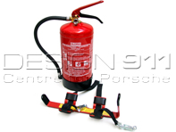 Fire Extinguisher. Porsche 996 GT2 / 997 GT2 / 996 GT3 / 997 GT3 - 99372211570, 99372211571